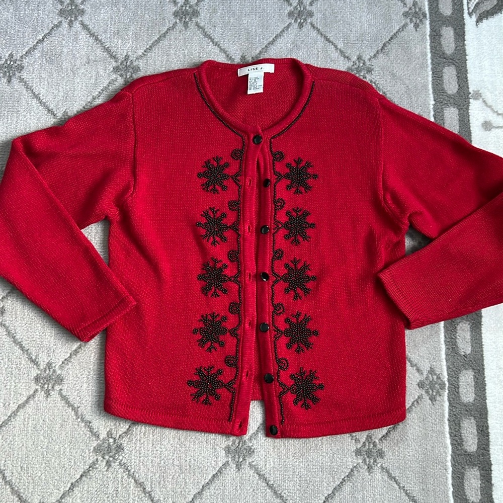 Lise J cardigan sweater
